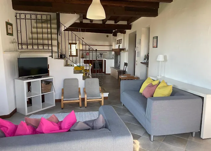 Valsiniga - Your Indipendent Country Into A Natural Park, With A Stunning View, Private Garden And Above Ground Pool In Exclusive For And Your Family! Saló